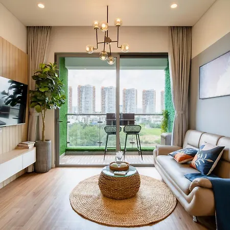 Diamond Island Apartment, Luxury 2-Bedroom Resort Apt Ho Chi Minh City Exterior photo